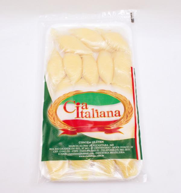 Conchiglione de Mussarela com tomate seco Conchiglione de Mussarela com tomate seco